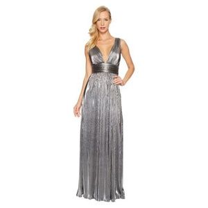Laundry by Shelli Segal Metallic Gown